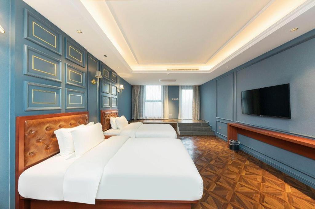 Yitingzhenshe Hotel Beijing Qianmen Dış mekan fotoğraf