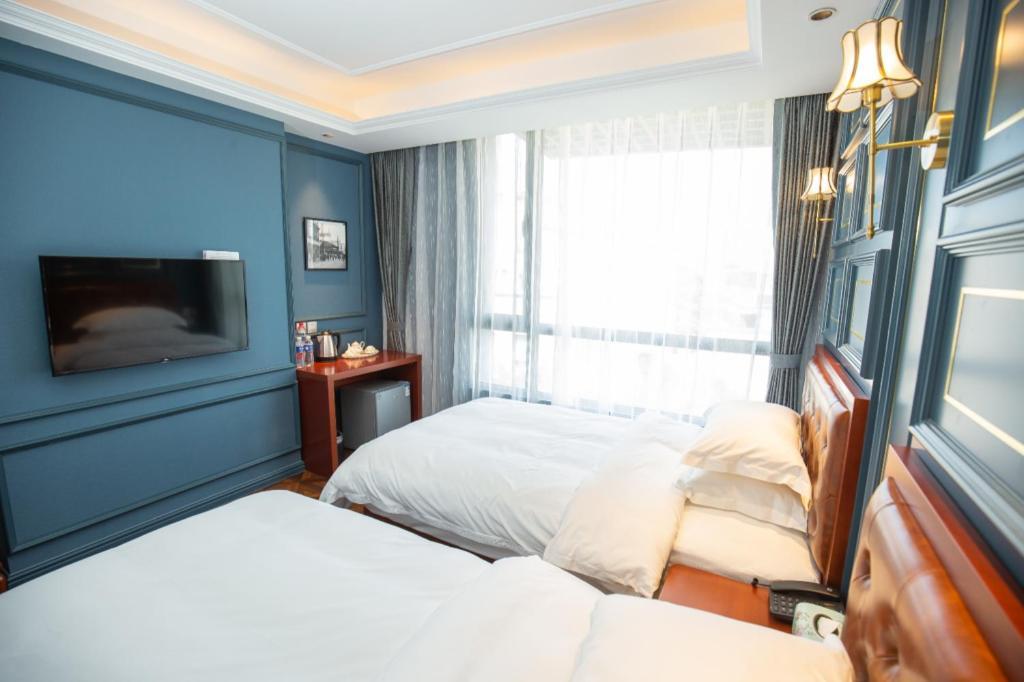 Yitingzhenshe Hotel Beijing Qianmen Dış mekan fotoğraf